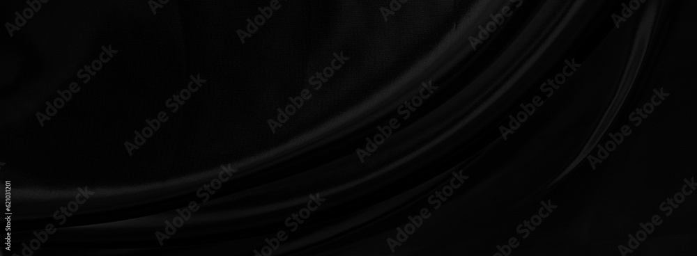 Black gray satin dark fabric texture luxurious shiny that is abstract silk cloth background with patterns soft waves blur beautiful. Black gray satin dark fabric texture luxurious shiny that is abstract silk cloth background with patterns soft waves blur beautiful.