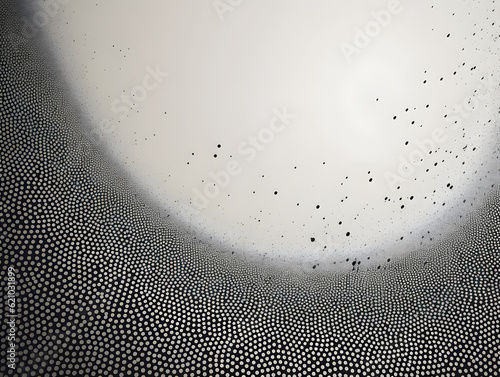 metal background with bubbles