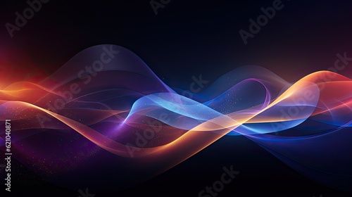 energy flow background pattern