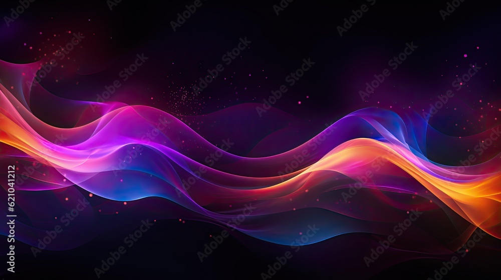 abstract background with glowing lines abstract background with glowing lines