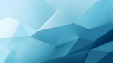 Abstract blue polygonal background. Triangular low poly style. Generative AI.
