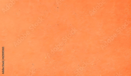 Bright orange decorative plaster Wall Background