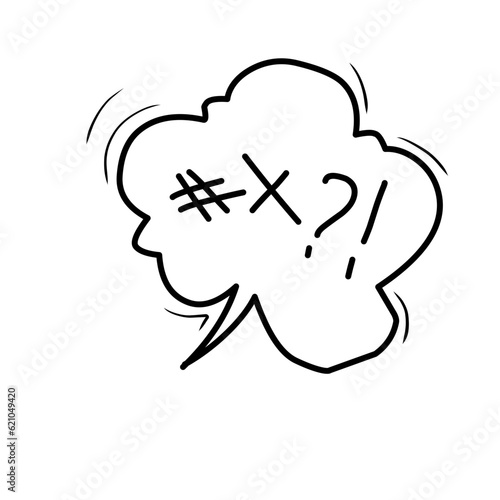 Swearing Speech Bubble