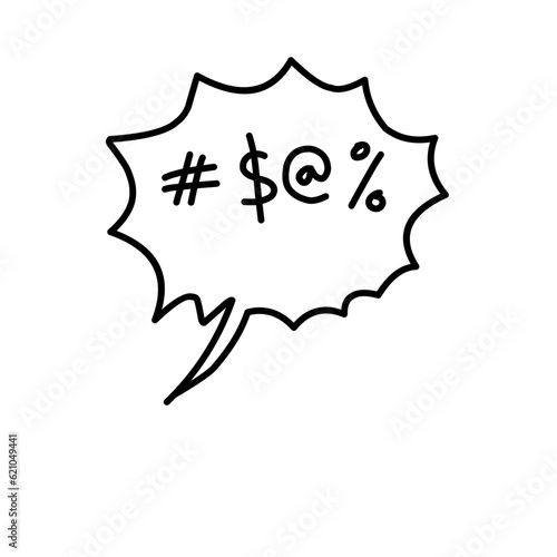 Swearing Speech Bubble