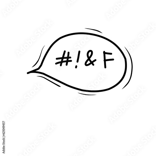 Swearing Speech Bubble