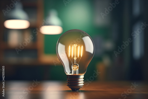 light bulb technology innovation inspiration concept background