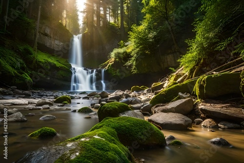 waterfall in the forest