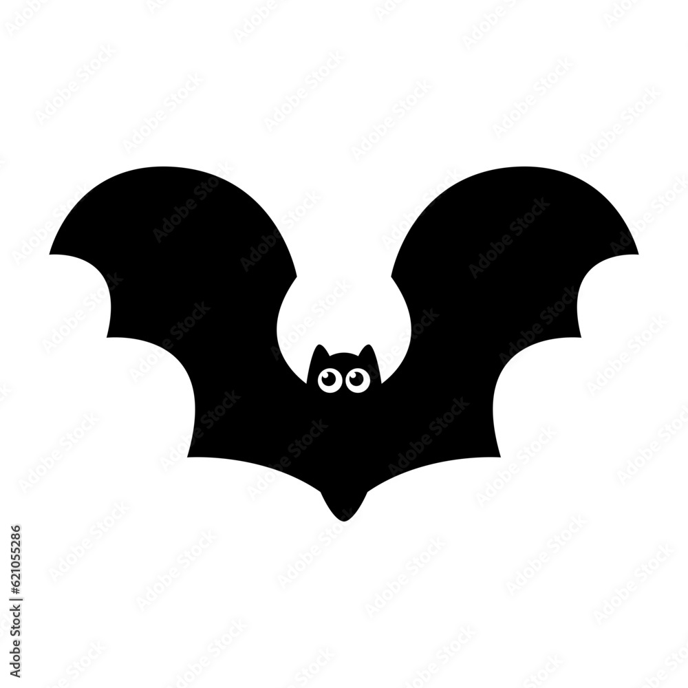 Cute flying bat cartoon halloween. Cute flying bat cartoon halloween.