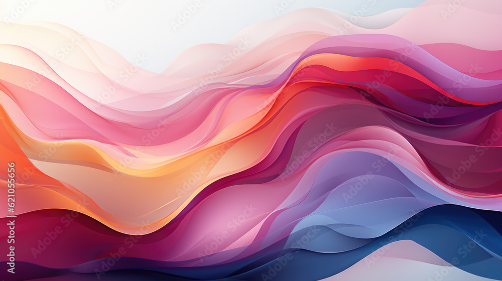 Vector Abstract Design pink and purple gold , Generative Ai Vector Abstract Design pink and purple gold , Generative Ai