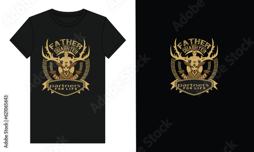 hunting t-shirt vector  design 