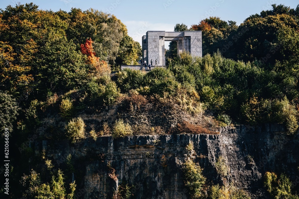Góra świętej Anny, Annaberg, Opolskie, Polska, amfiteatr, pomnik powstańców Góra świętej Anny, Annaberg, Opolskie, Polska, amfiteatr, pomnik powstańców