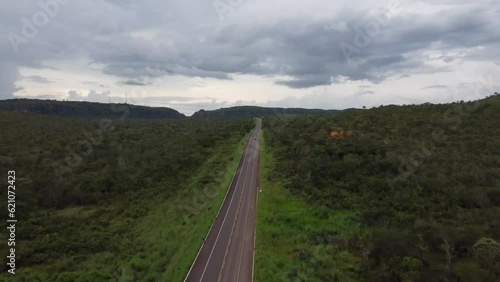 highway in the mountains