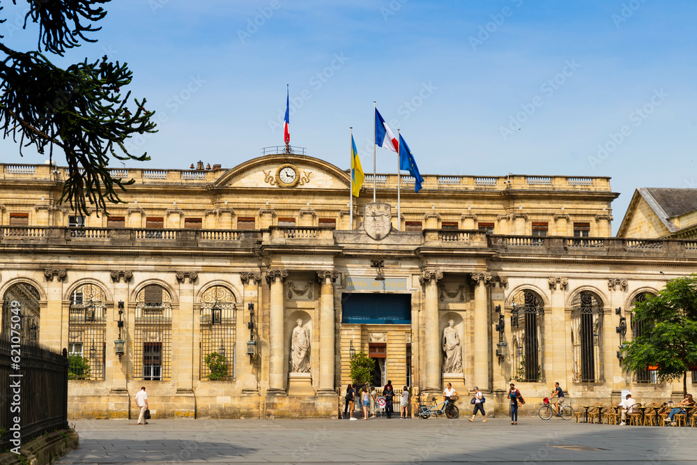 Town Hall of Bordeaux, France