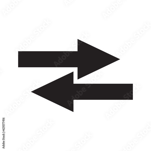 Arrow icon. Modern simple arrows. Vector illustration