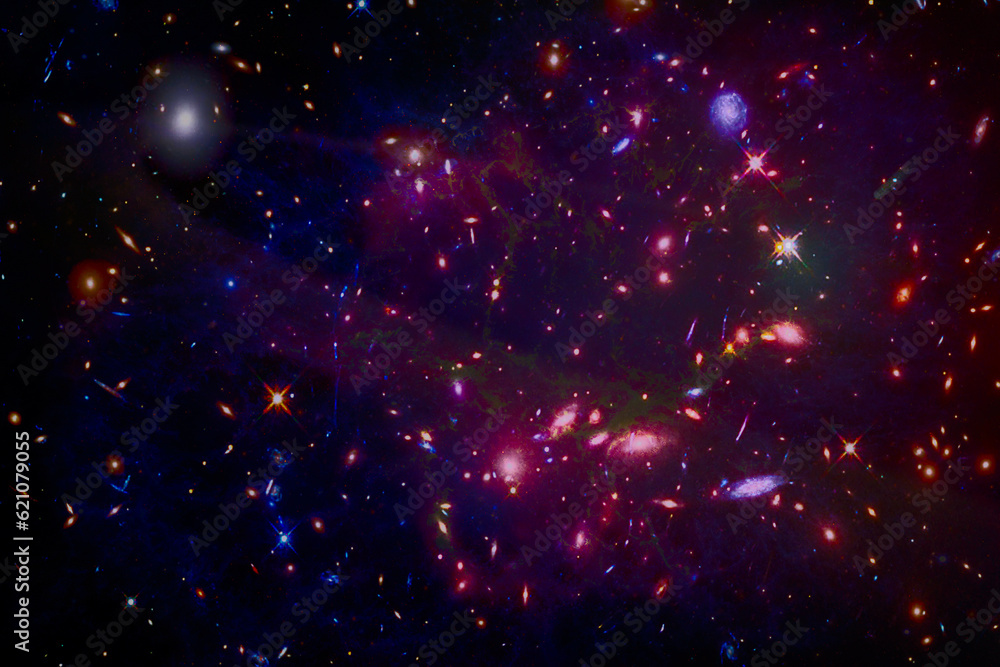 Glaxies and nebula in deep space. Star cluster. The elements of this image furnished by NASA. Glaxies and nebula in deep space. Star cluster. The elements of this image furnished by NASA.