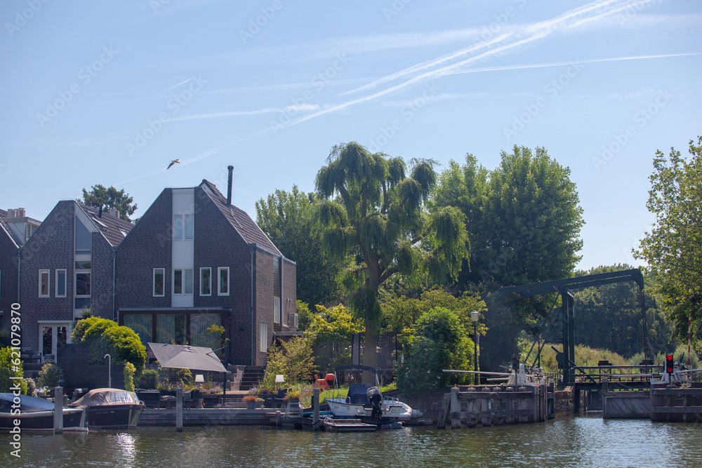 Obraz premium Netherlands, Holland, Amsterdam, Rokin, Zaanse, Schans, Monnickendam, Muiden, Muiderslot, Rotterdam, Jiburg, Hoorn, kasteel De Haar, fort Uitermeer, Naarden, Zunderdorp, Begijnhof, Zeedijk, travel