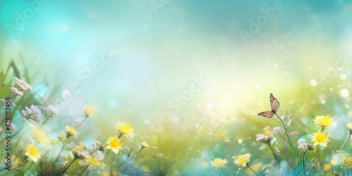 art abstract spring background or summer background