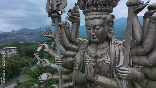 Wallpaper Mural Thousand Hands Guanshiyin Bodhisattva In Taiwan, Close-Up Aerial View Torontodigital.ca
