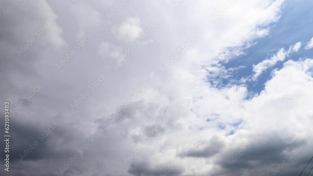 Stunning stormy moving clouds. Fast move Stunning stormy moving clouds. Fast move