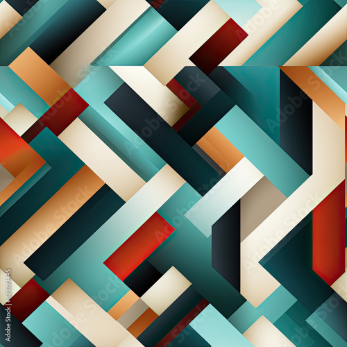 Abstract Background - Repetitive Texture - Retro fashion 60s and 70s - Wallpapers 