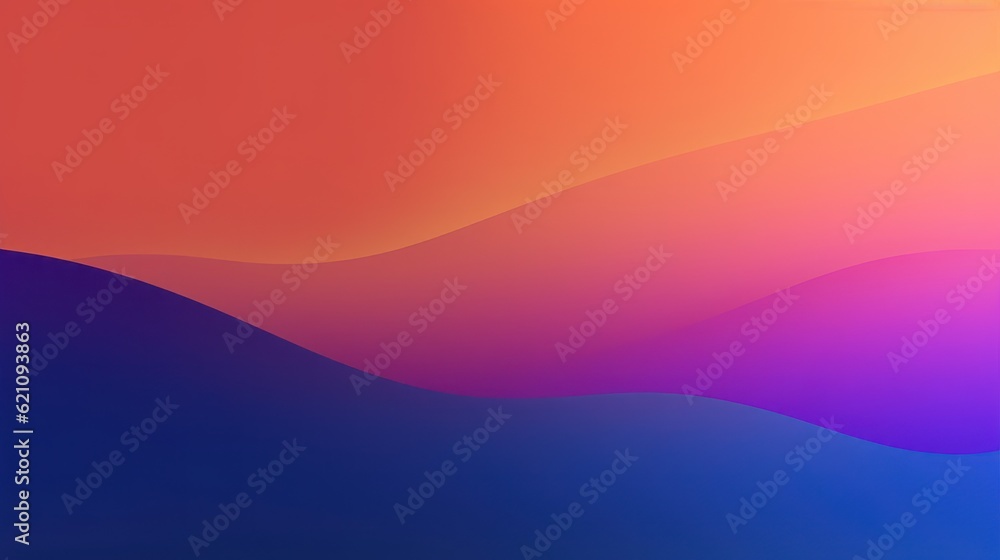 background with multicolored gradient curve
