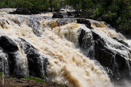 Kawishiwi Falls in Ely Minnesota USA photo