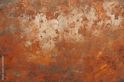 The rusty metal surface, texture. Created with Generative Ai technology.