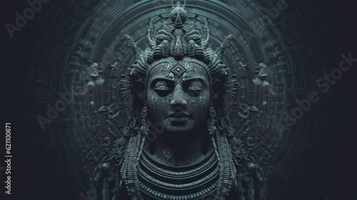 Black Lord Shiva special for Maha Shivaratri. made using generative AI tools © 2rogan