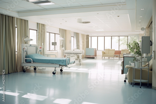 modern hospital room ai generative art © pasi