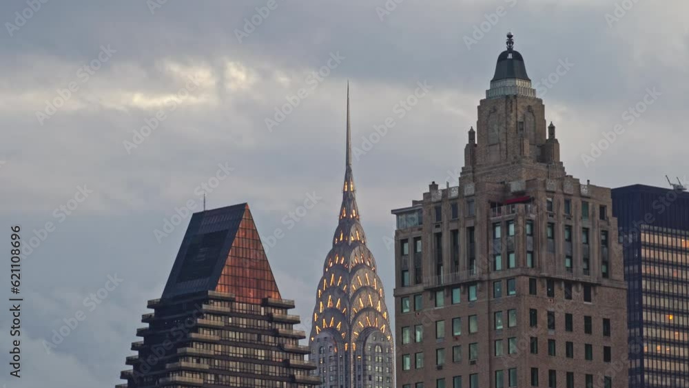 The East River offers stunning views of Manhattan The East River offers stunning views of Manhattan