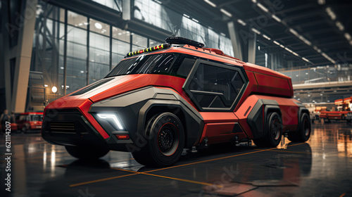 Concept EV New York City Firetruck