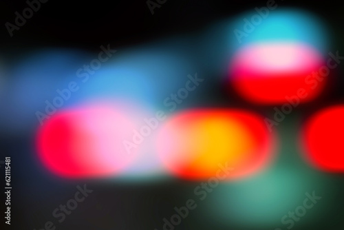 Colorful blur background with defocused light using for desktop wallpaper or media presentation