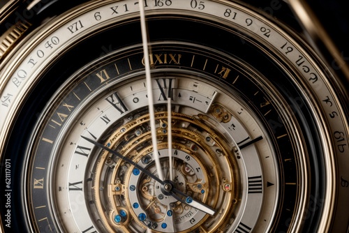 A clockmaker s pendulum swinging into an echo of time