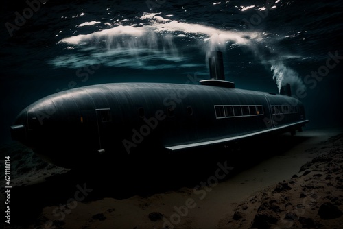 Ai designed submarine explores deep ocean trenches