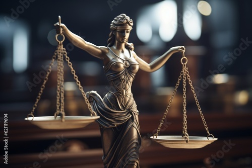 AI generated justitia