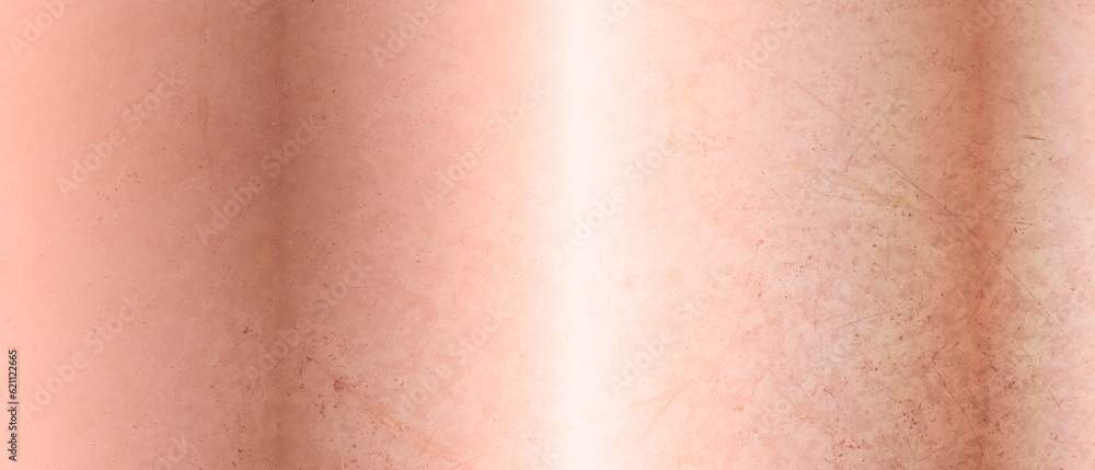Rose gold surface as background, closeup view Rose gold surface as background, closeup view