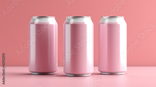 cans isolated on white HD 8K wallpaper Stock Photographic Image