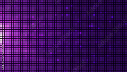 Wallpaper Mural Purple disco lights background. Disco party glowing animation. VJ animation. Flicker wall lights. Disco wall. Night club, music video, LED screen and projector, glamour and fashion event, jazz, pop 4k Torontodigital.ca