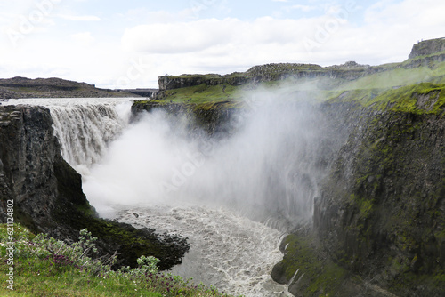 waterfall  Iceland