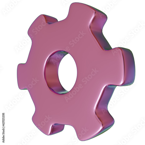 cogs 3D renderring.