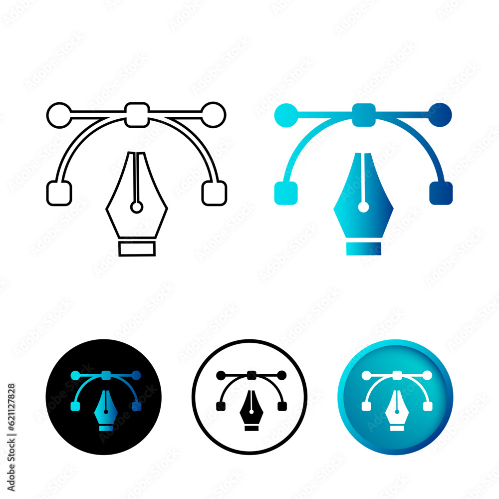 Abstract Vector Shape Icon Illustration Abstract Vector Shape Icon Illustration