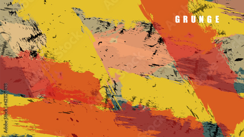 Abstract grunge texture splash paint background