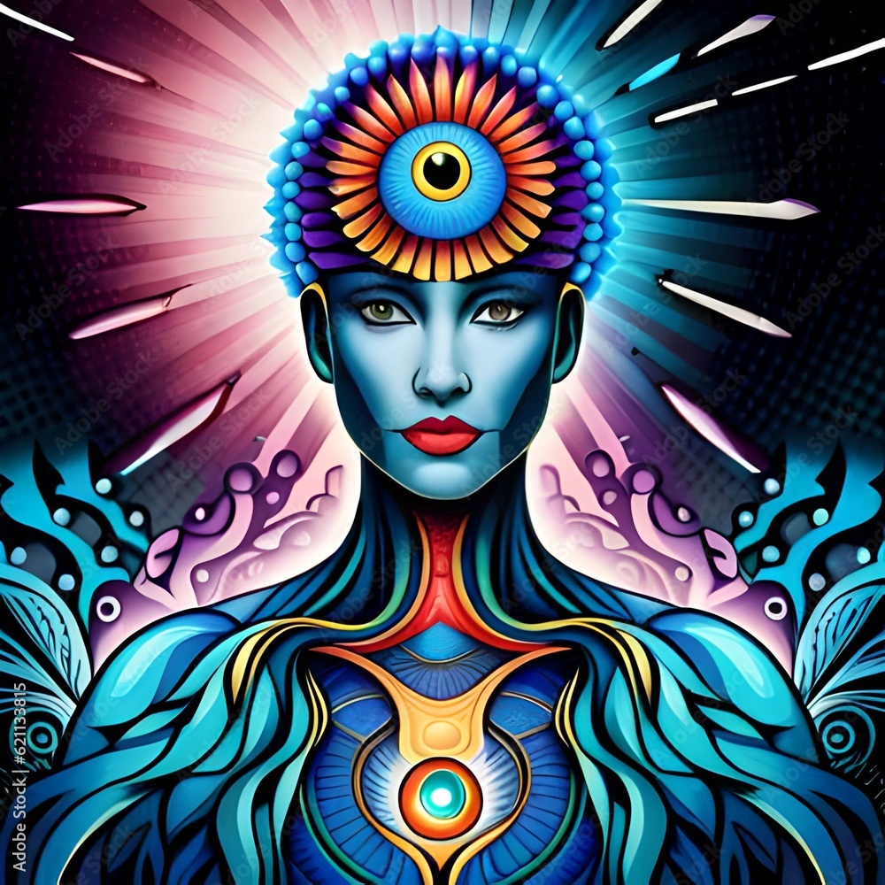 Third eyed human Third eyed human