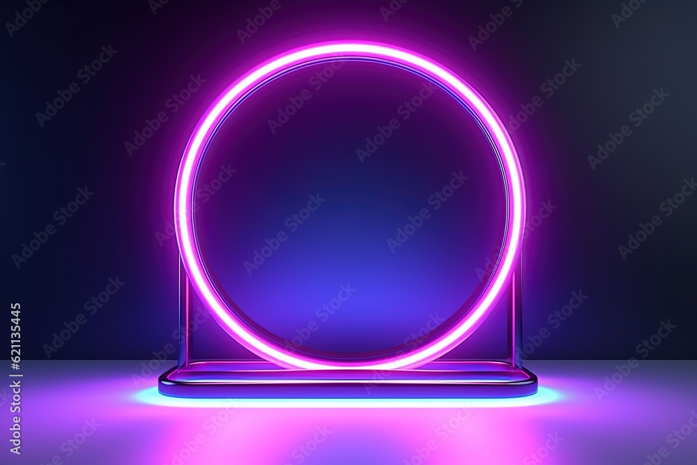 abstract futuristic background with pink blue glowing neon ring glow shine Fantastic wallpaper abstract futuristic background with pink blue glowing neon ring glow shine Fantastic wallpaper