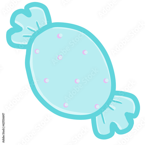 blue minimalist candy cute beautiful