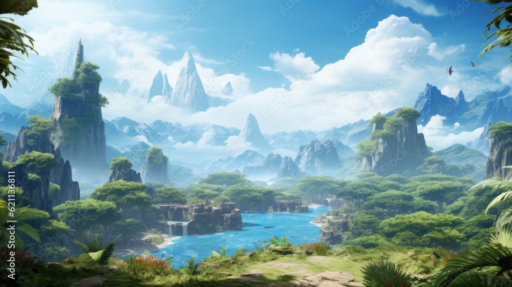 RPG Open World Game Art RPG Open World Game Art