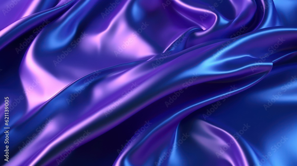 Dark purple silk background Dark purple silk background