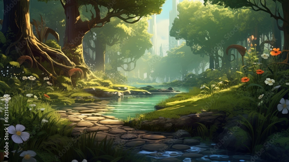 A beautiful and mysterious land hiding its secrets A beautiful and mysterious land hiding its secrets