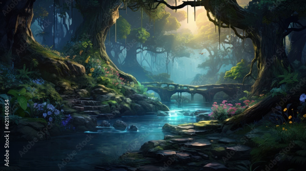 A beautiful and mysterious land hiding its secrets A beautiful and mysterious land hiding its secrets