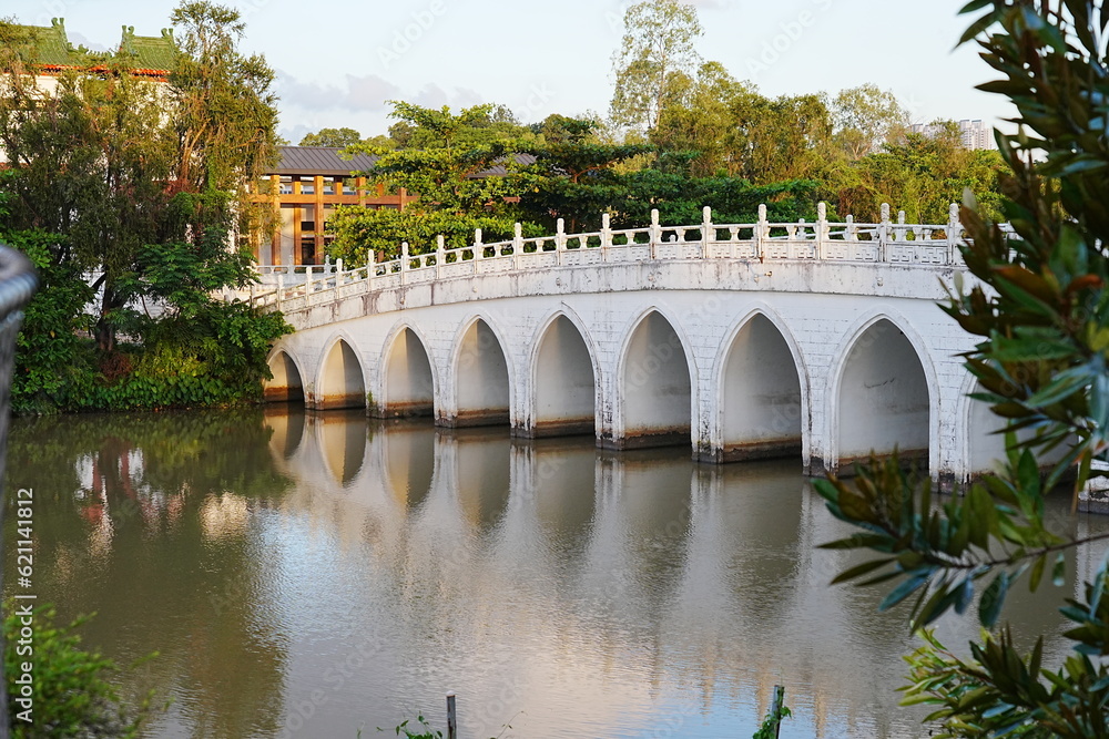 Fototapeta premium bridge over the river
